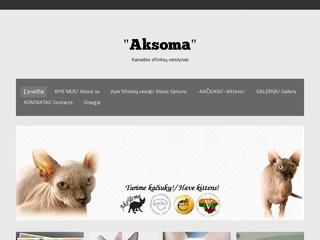 Kanados sfinksų veislynas “Aksoma”