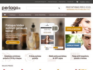 PERLAGO – kvepalai internetu, kosmetika, odos priežiūra