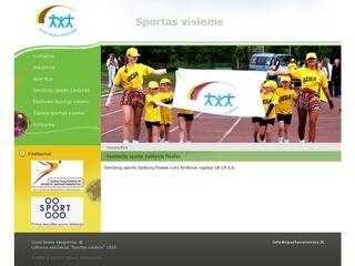 Sportas visiems, Lietuvos asociacija